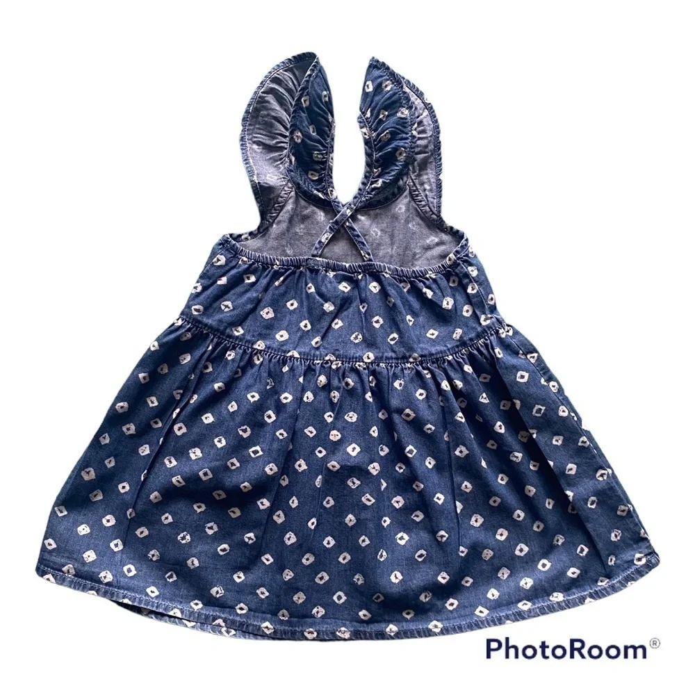 GAP-GIRLS DENIM DRESS-SIZE 2